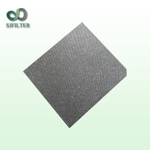 不銹鋼纖維燒結(jié)氈濾芯的反洗再生特性